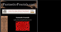 Desktop Screenshot of fantasticfractals.com